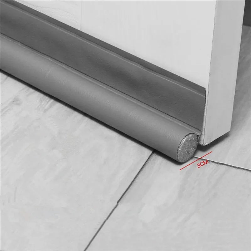 93cm Door Bottom Seal Strip Flexible Wind Noise Reduction Stopper Under Door Blocker Anti Collision Dustproof Soundproof Strips - Marino Express