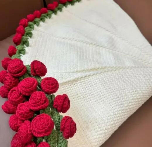 🌹 Imperial Rose Rug – Enchanted Bouquet Collection 🌹 - Marino Express