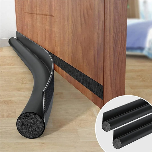 93cm Door Bottom Seal Strip Flexible Wind Noise Reduction Stopper Under Door Blocker Anti Collision Dustproof Soundproof Strips - Marino Express