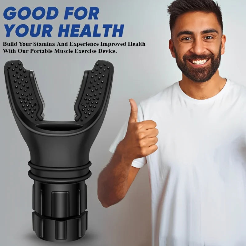 Portable Breathing Exercise Lungs Portable Breath Fitness Sports Exerciser Device Endurance Workout with Adjustable Resistances - Marino Express