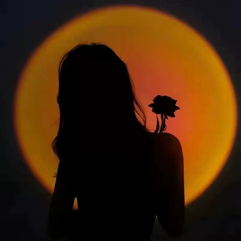 Sunset Lamp – Retractable and Adjustable Rotating USB – Promotional Price (Under £10)